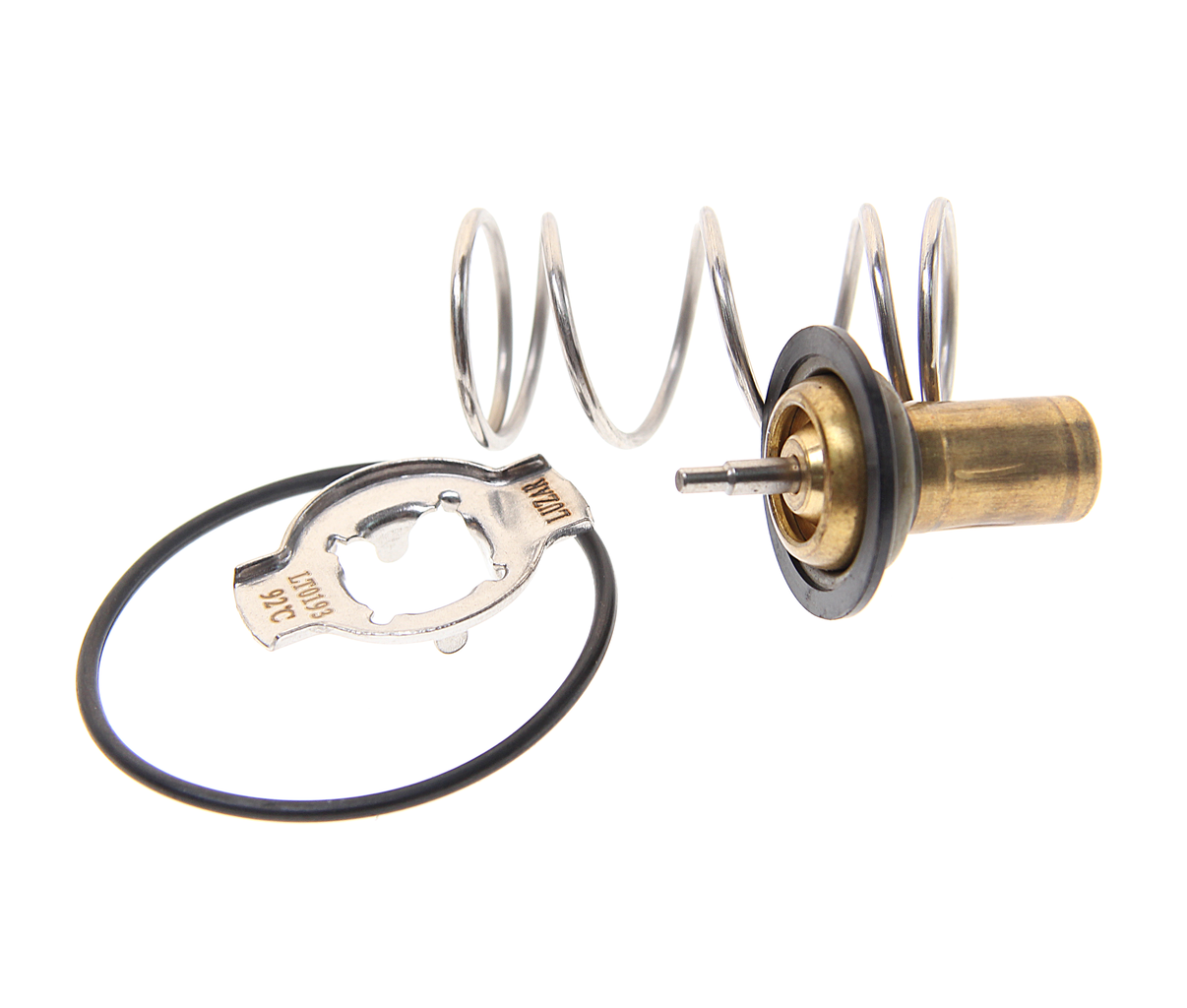 Термостат (термоэлемент) ВАЗ-2190 зимний 92*C (LUZAR) LT 0193 - фото №7