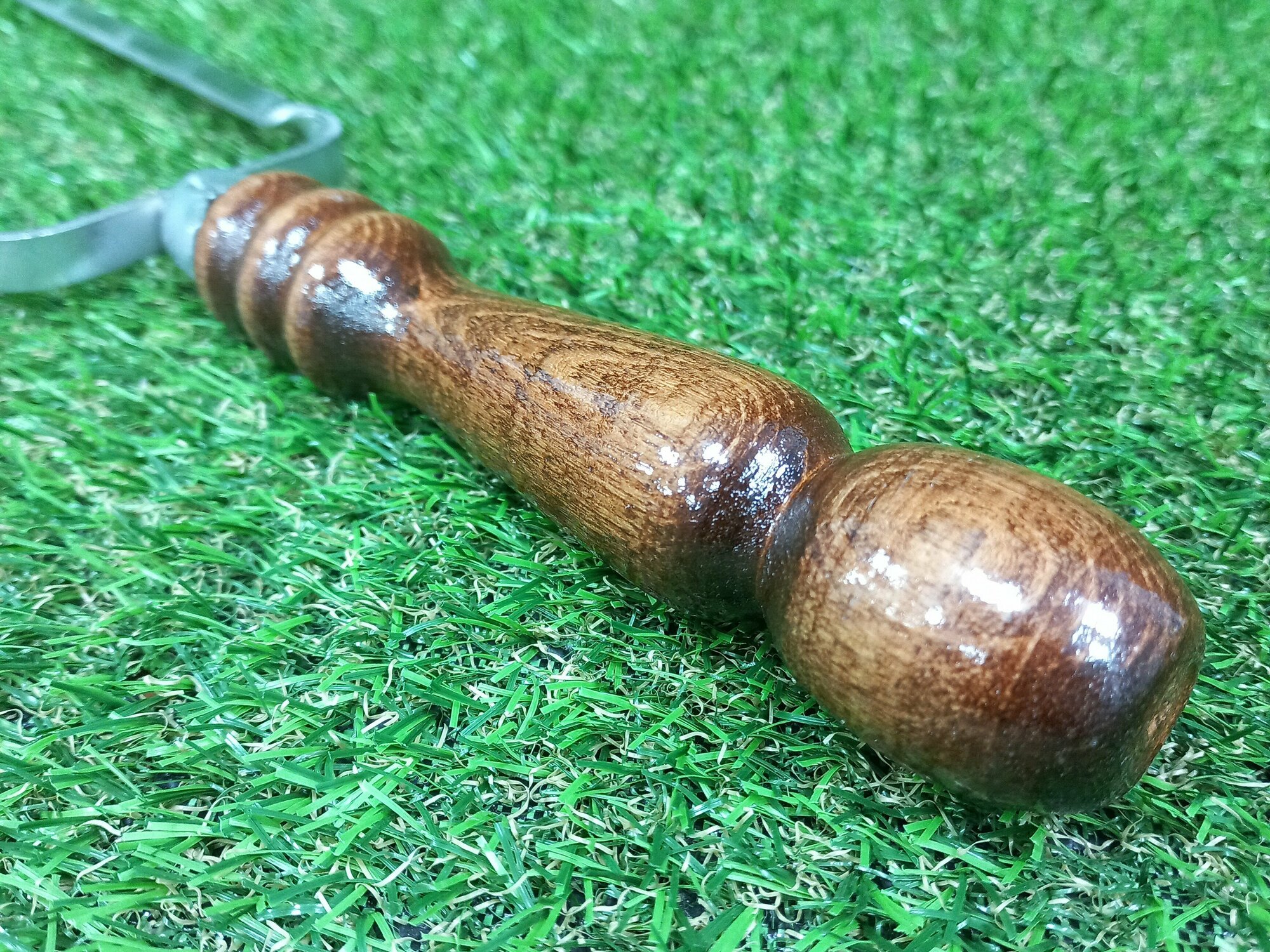 Двойной шампур с деревянной ручкой ,Шампур-вилка - фотография № 6