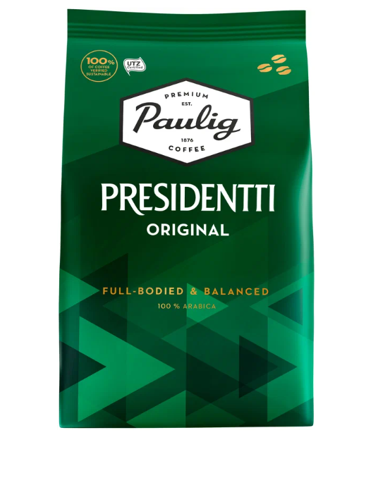 Кофе в зёрнах Paulig Presidentti Original 1 кг