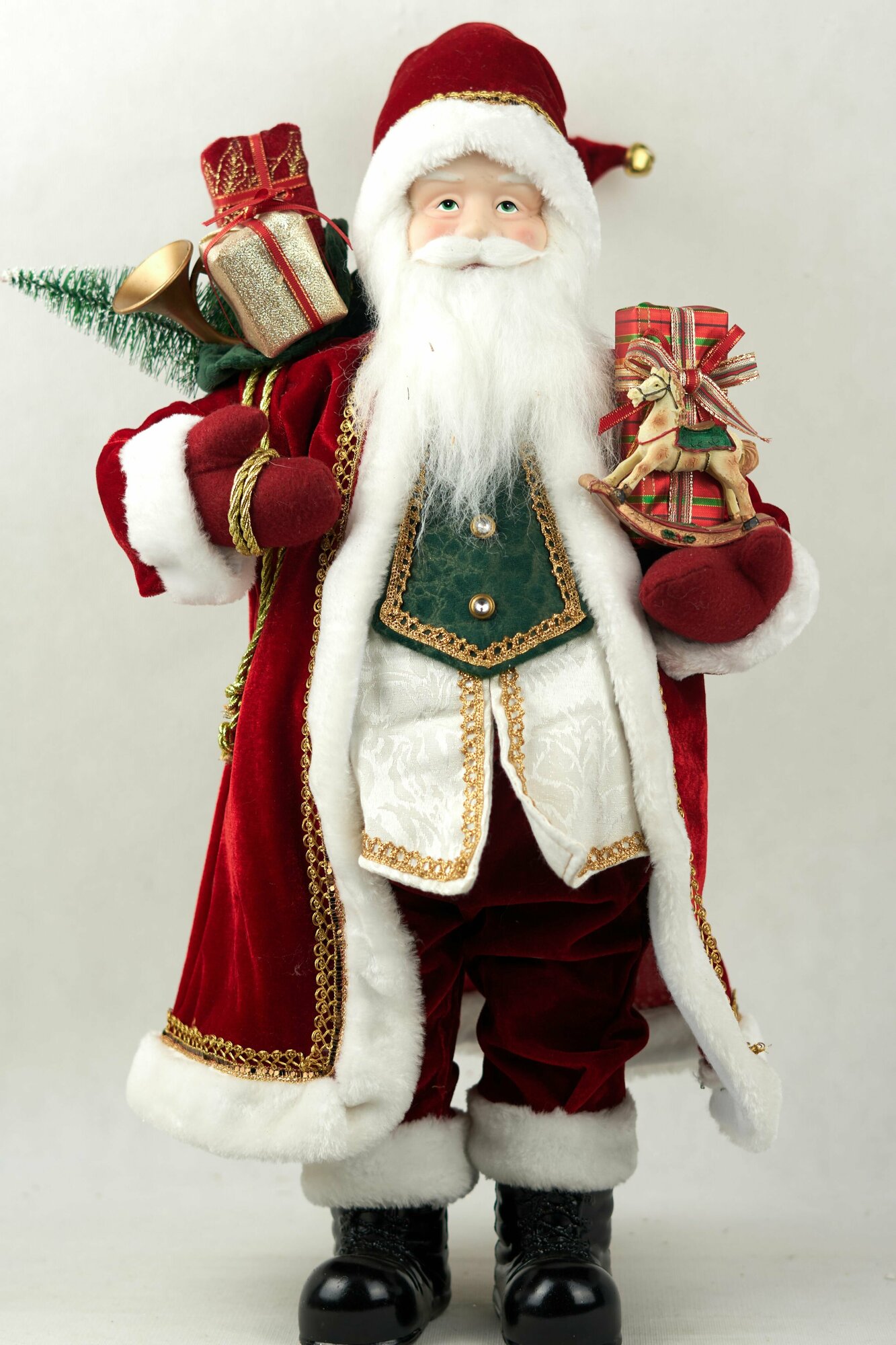 Фигурка декоративная Дед Мороз Величественный старик 60 см