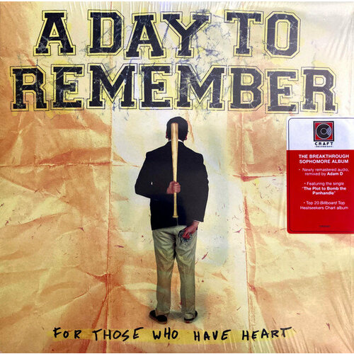 A Day To Remember Виниловая пластинка A Day To Remember For Those Who Have Heart truss l a shot in the dark