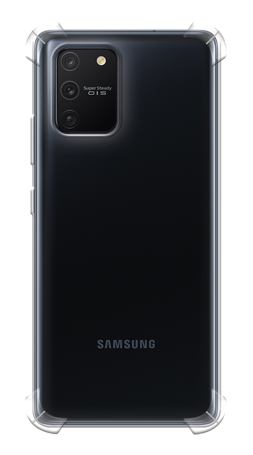 Противоударный силиконовый чехол на Samsung Galaxy S10 Lite / Самсунг S10 Lite, прозрачный