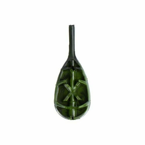 фото Груз-кормушка пластиковая pl camo flat s, цвет камо, 20 г, 10 мл x-feeder