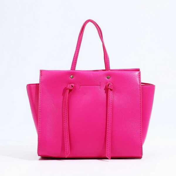 фото Сумка-тоут на молнии, цвет розовый