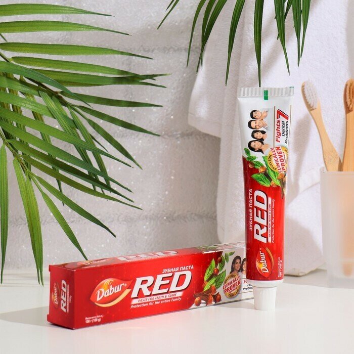 Зубная паста 2 штуки Dabur Red, 100 г