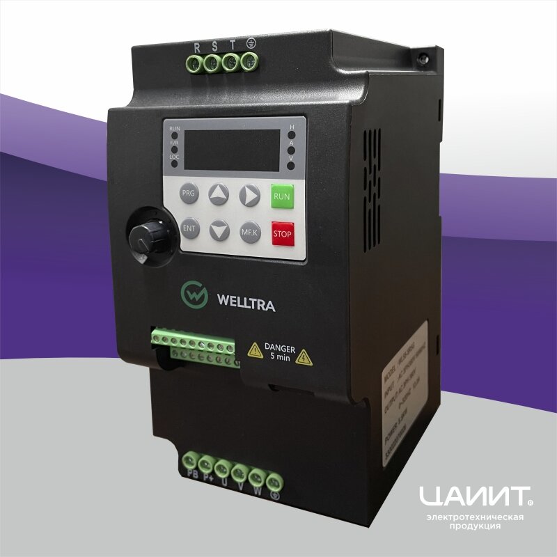 Преобразователь частоты WELLTRA WL50-2R2G (22 кВт | 220 V)