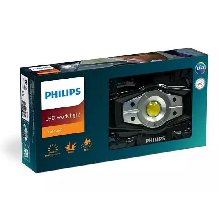 Фонарь инспекционный PHILIPS EcoPro40/50 LED lamp RC520 3.7V (1 шт.) PHILIPS-RC520C1