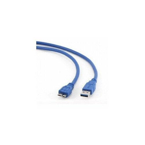 Gembird/Cablexpert CCP-mUSB3-AMBM-0.5M Кабель USB 3.0 Pro , AM/microBM 9P, 0.5м, экран, синий