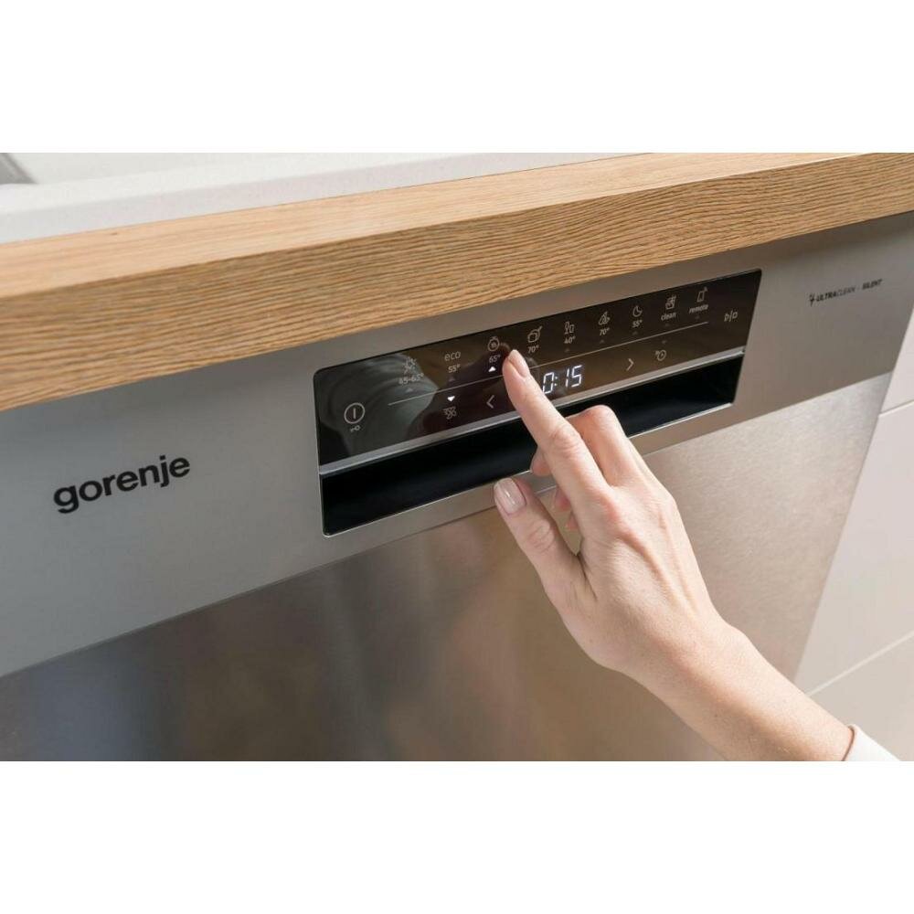 Посудомоечная машина Gorenje Gs642e90x серебристый (полноразмерная) . - фотография № 12