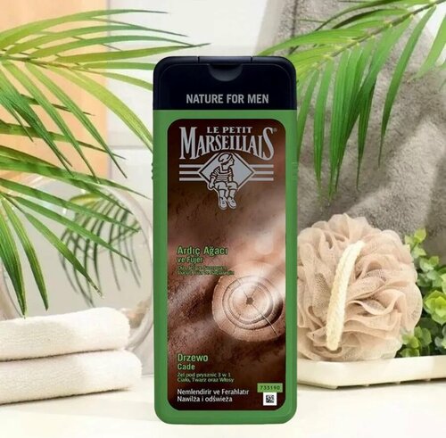 Le Petit Marseillais гель для душа + шампунь Можжевельник и Экстракт ...