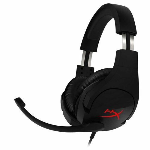 Игровая гарнитура HyperX Cloud Stinger проводная, 18–23000 Гц, 30 оМ, 102 дБ, mini-Jack 3.5 мм, черный