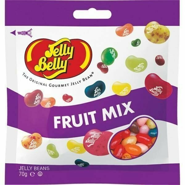 Jelly Belly Fruit Mix жевательный мармелад фруктовый микс 70 гр