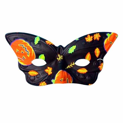 фото Маска карнавальная детская бабочка с тыквами осень winter wings