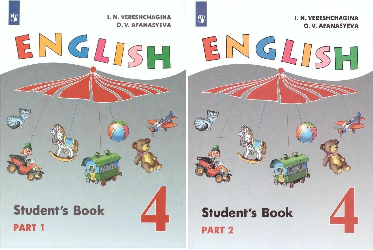 Верещагина И. Н. Английский язык 4 класс Учебник в 2-х частях (Комплект)