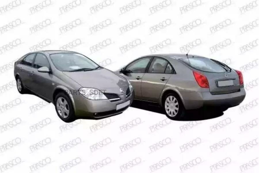 PRASCO DS5221001 DS5221001_бампер передний! грунт.\ Nissan Primera P12 02-06