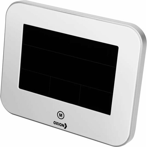 Часы-метеостанция Oxion OTMS636NF с встроенным датчиком цвет белый 963200₽