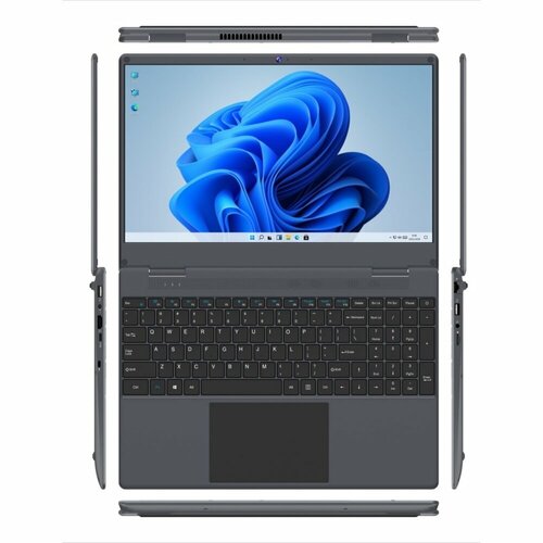 Ноутбук 15.6 IPS FHD HIPER WORKBOOK black (Core i5 1030NG7/16Gb/512Gb SSD/VGA int/W11Pro (U26-15FII5103R16S5WPG)