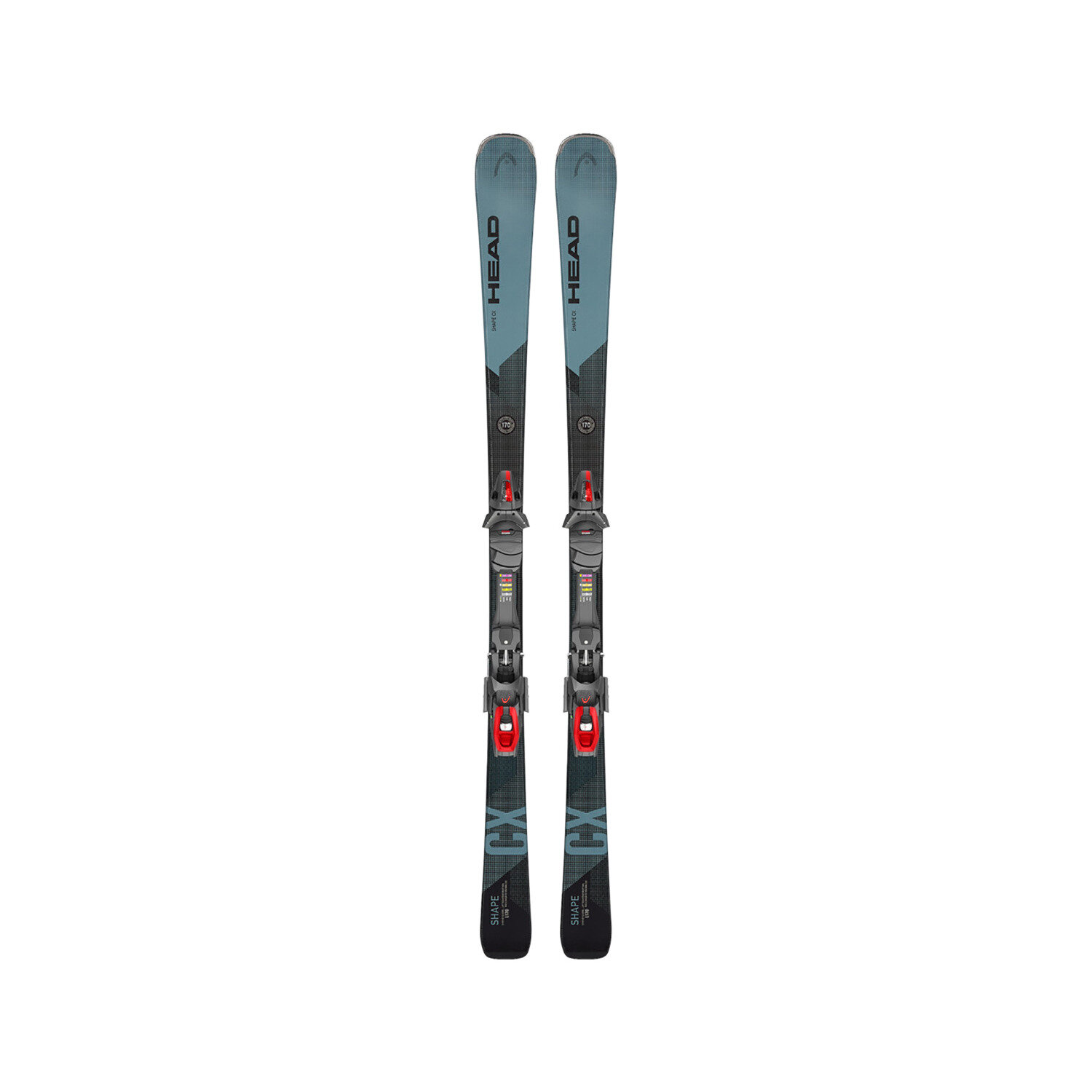 Горные лыжи Head Shape CX R LYT-PR + PR 11 GW Black/Red 22/23