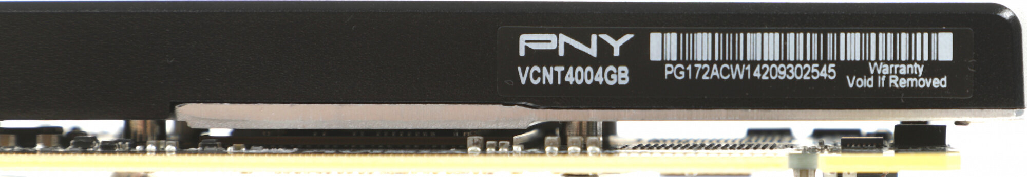Видеокарта PCI-E PNY 4GB GDDR6 64bit 1070/4000MHz 3*mDP - фото №6