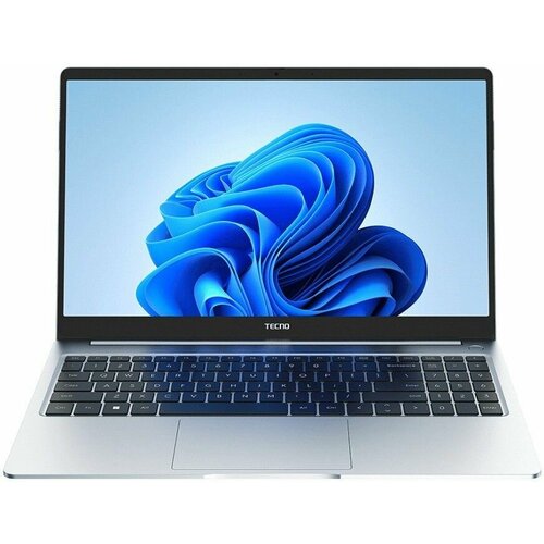 Ноутбук TECNO MegaBook T1 T15AA 156 1920х1080 IPSIntel Core i5 12450H16Gb LPDDR4512Gb SSDIntel UHDWindows 11 silver 4894947009778 6599700₽