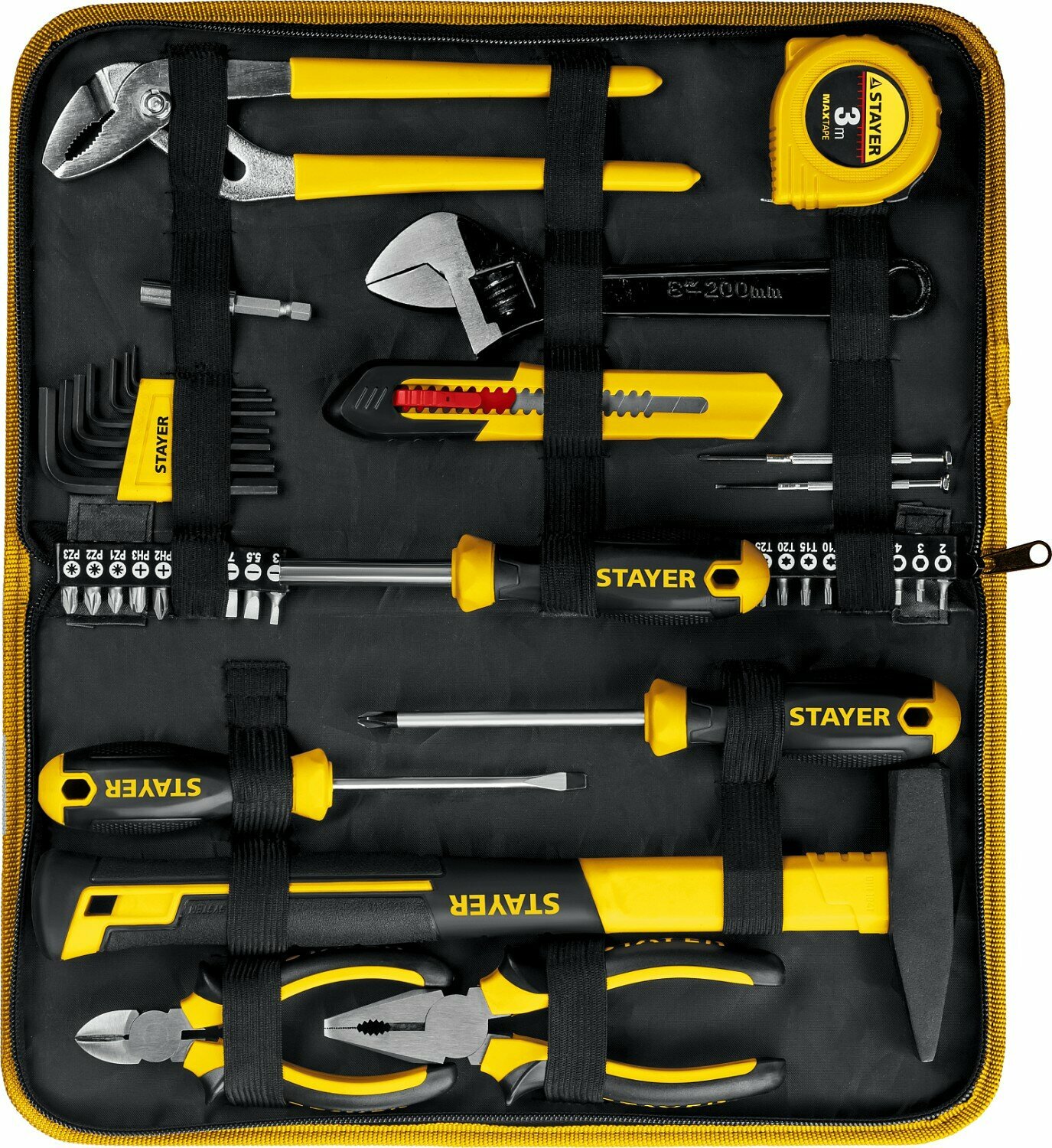 STAYER Master-40, 40 предм, универсальный набор инструмента для дома (22052-H40) — фото 1