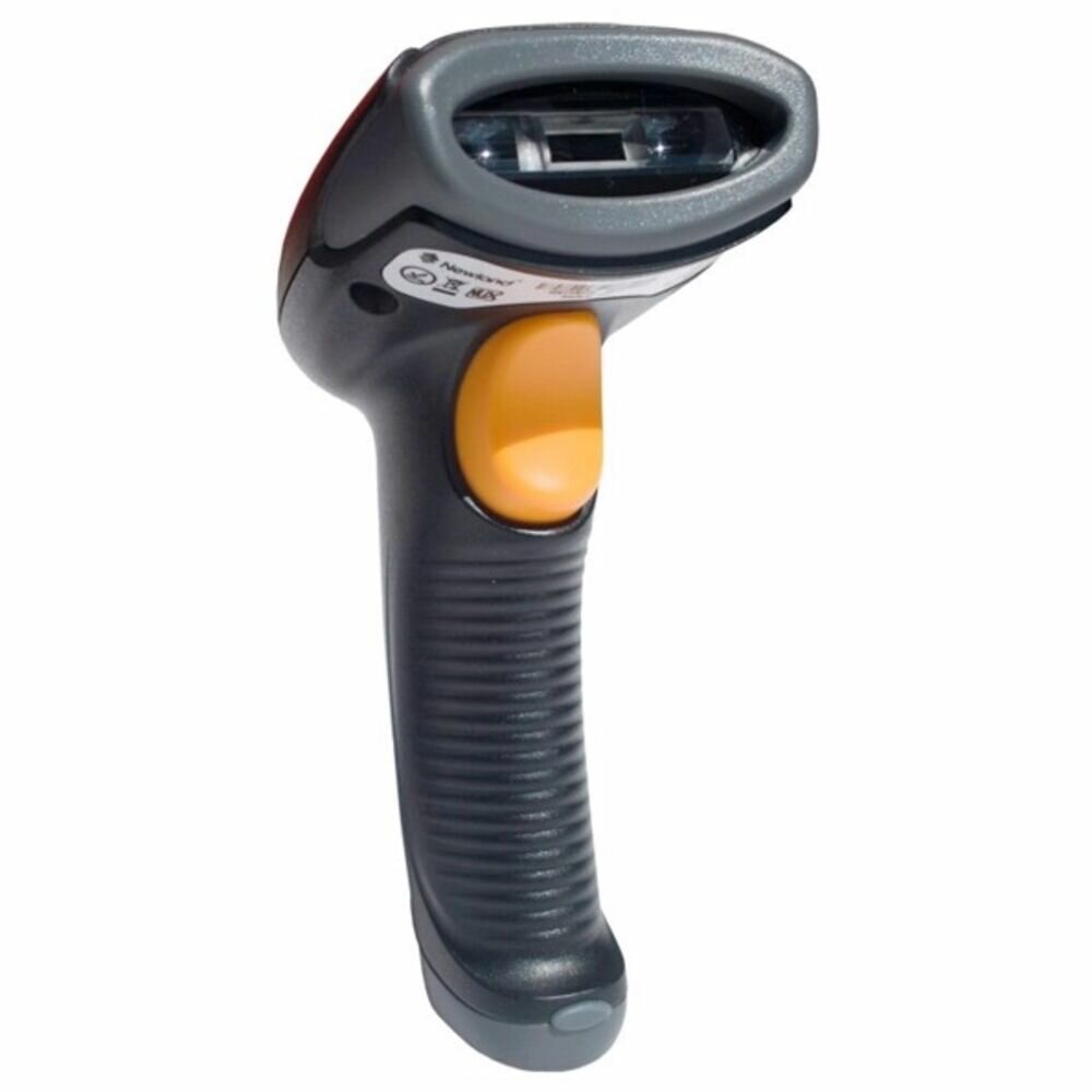 Newland NLS-HR1150P-30F Сканер штрих-кодов HR11+ Aringa, 1D CCD Handheld Reader (black surface) with USB cable 2 mtr. straight, autosense, incl. foldable smart stand STD20i-22. (KIT Scanner + Cable US - фото №2