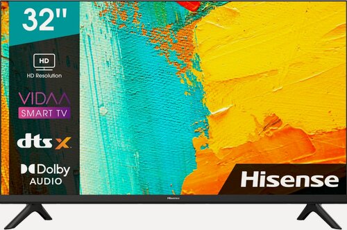 Изображение товара Телевизор LED Hisense 32" 32A4BG Frameless черный HD 60Hz DVB-T DVB-T2 DVB-C DVB-S DVB-S2 WiFi Smart TV (RUS)