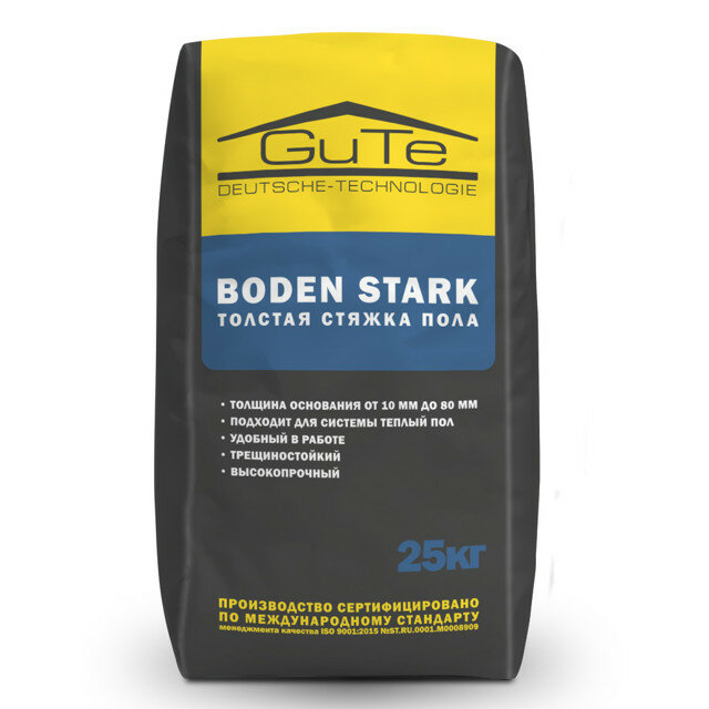 фото Выравниватель для пола GUTE Boden Stark базовый 25кг, арт.1012416