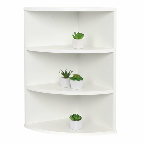 Полка угловая алсо, белая, 60x33x33 см