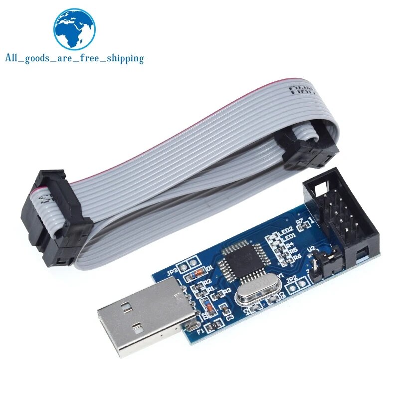 Программер TZT AVR USB ATMEGA8, 1 set — фото 1