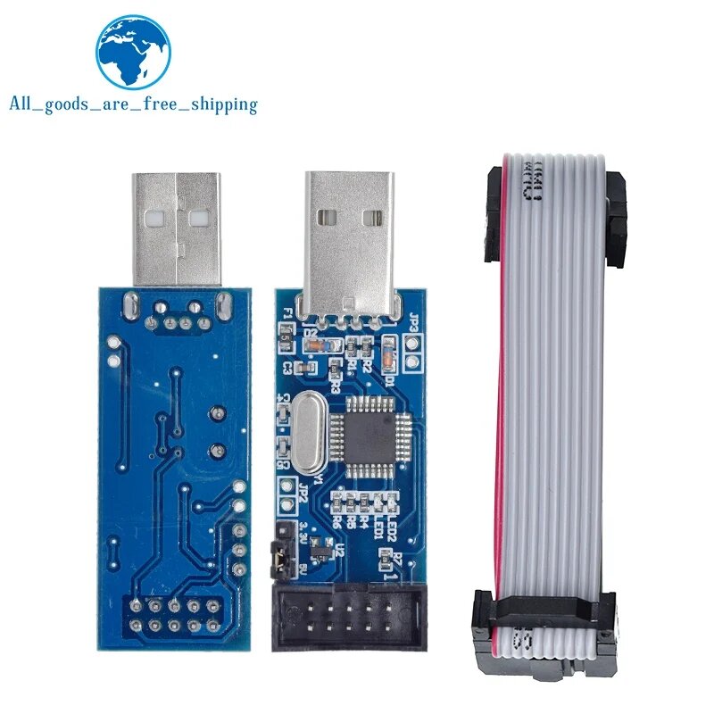 Программер TZT AVR USB ATMEGA8, 1 set — фото 1