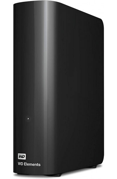 Внешний жесткий диск 4Tb WD Elements Desktop WDBWLG0040HBK-EESN черный USB 3.0