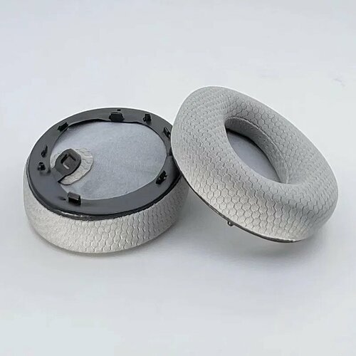 Амбушюры для Sony WH-1000XM4 чёрныесерые Mesh Fabric 834₽