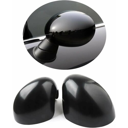 MINI F54-F60 перед июня 2019 Подходит для крышки бокового зеркала MINI Cooper OneDSDSJCW F-серии F54 F55 F56 F57 F60 Left hand driving No light hole BLACK 2936₽