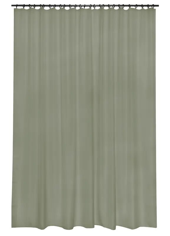 Тюль на ленте Polyone 300x280 см цвет темно-зеленый Forest 1