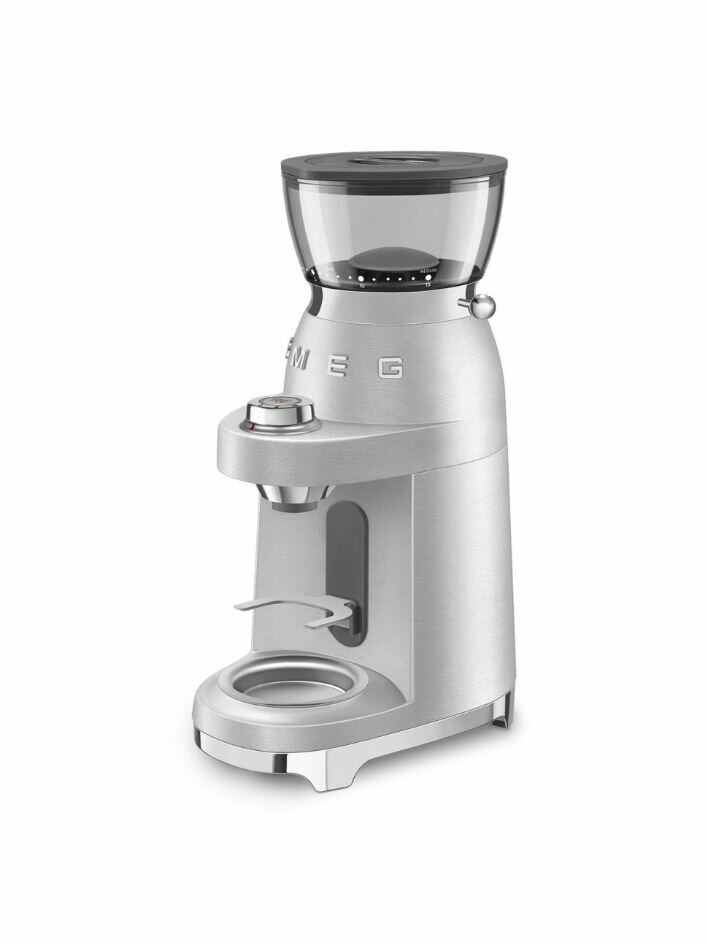 Кофемолка SMEG CGF02SSEU, хром