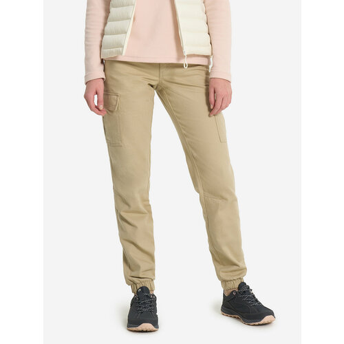 фото Брюки outventure women's cargo pants, размер 52, песочный