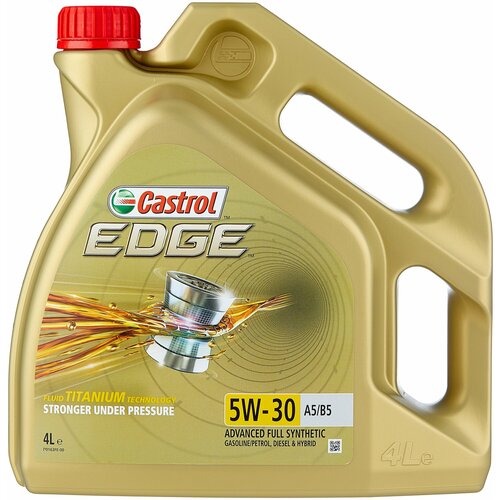 Синтетическое моторное масло Castrol Edge 5W-30 A5/B5, 4 л, 1 шт.