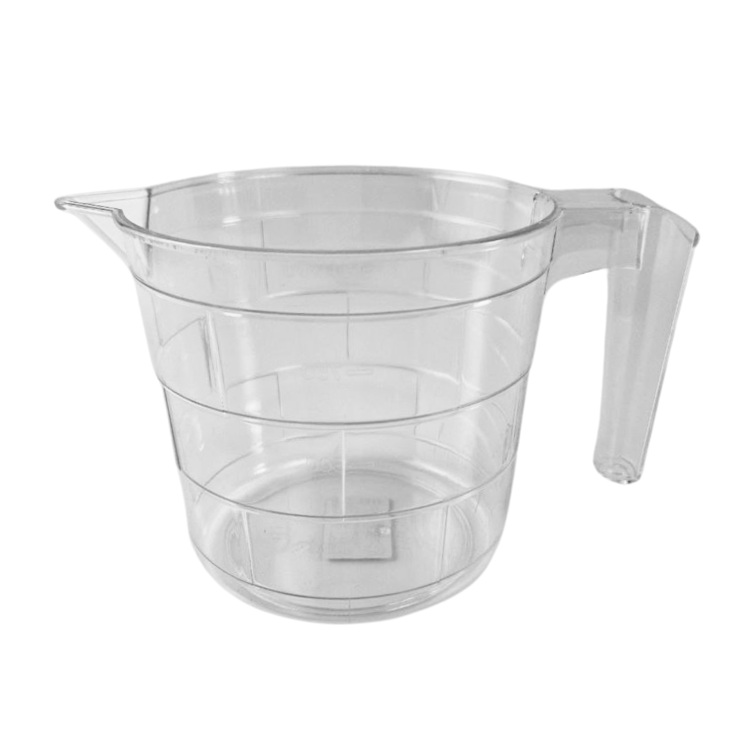 4 x Кружка мерная 1л  Пластмасса ханпласт  Комплект из 4 штук 