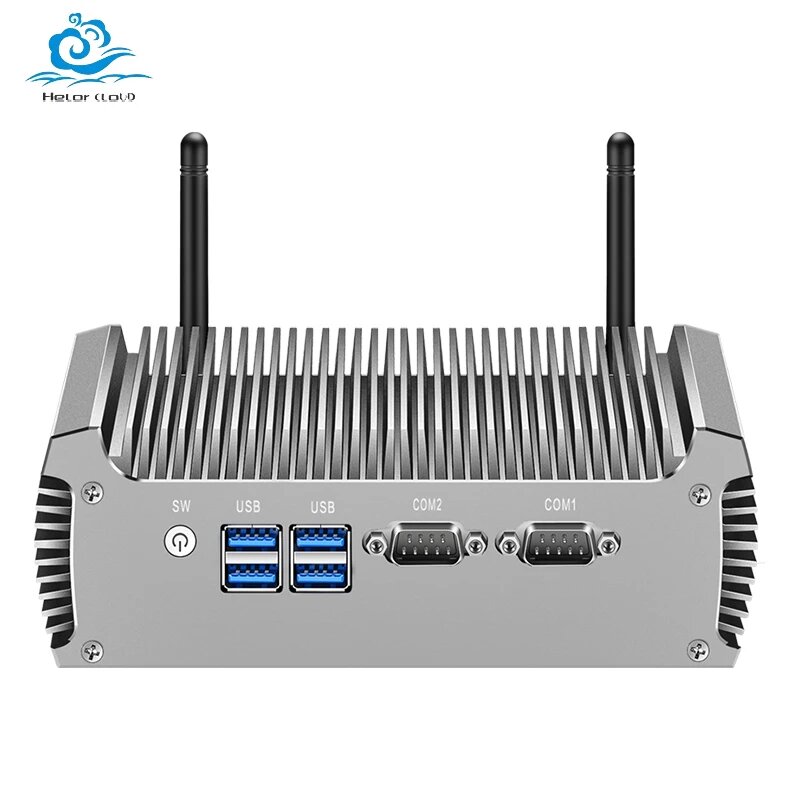 Helorpc X46G Мини-ПК Intel Core i7-5500U 8 ГБ RAM 512 ГБ HDD