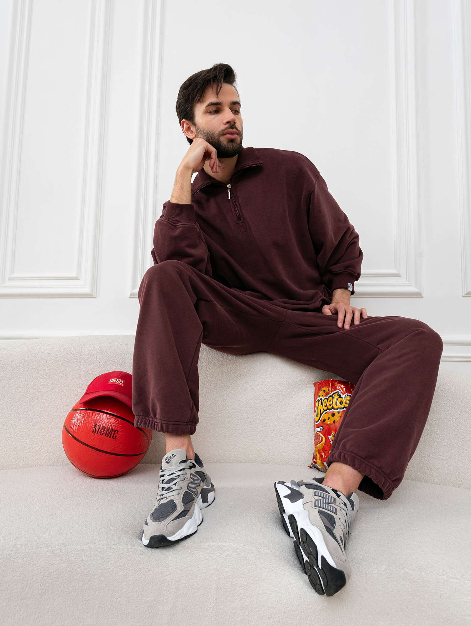 Брюки джоггеры MDMC PEACH EFFECT SS'2025
