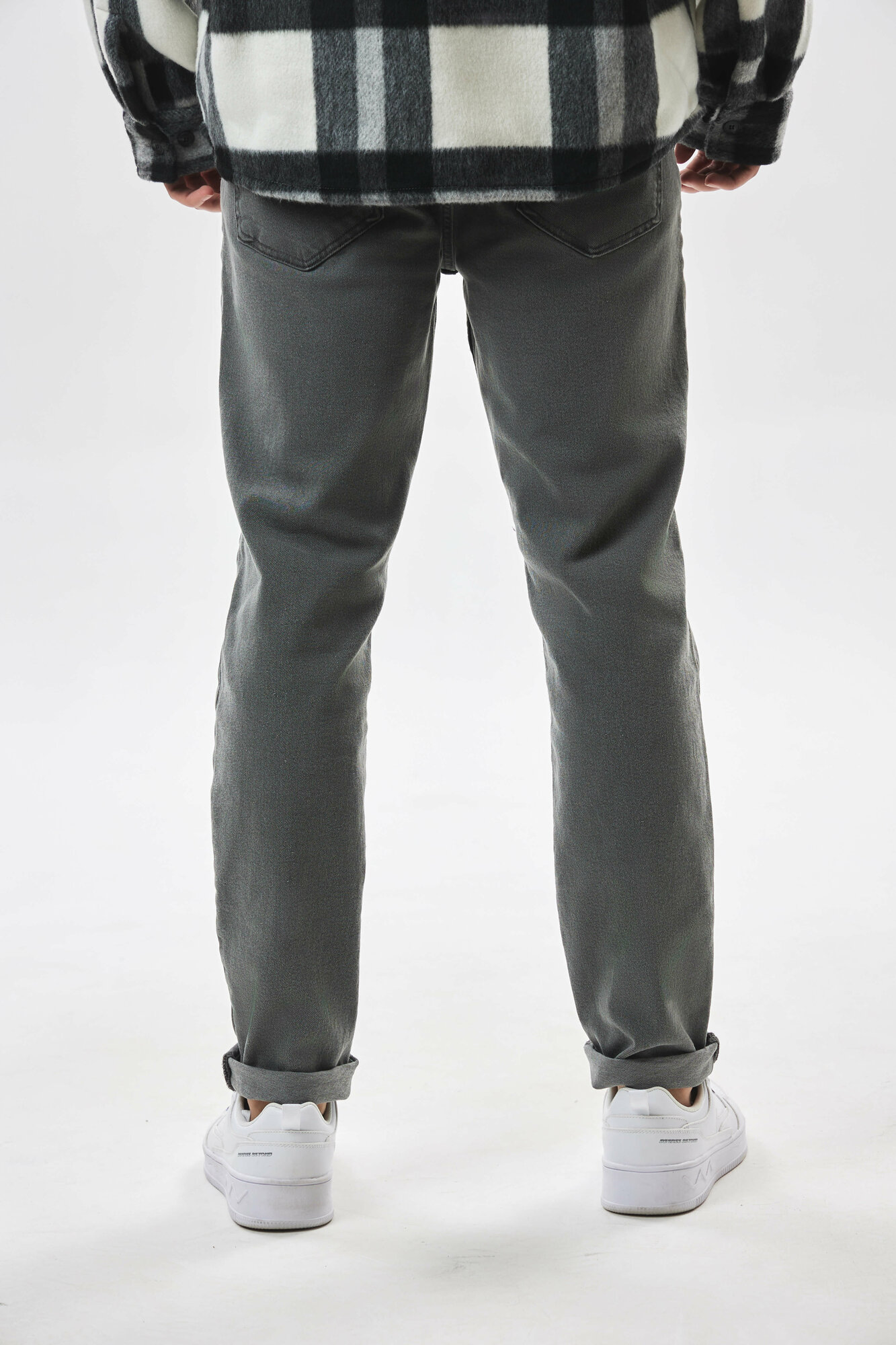 Джинсы зауженные TERRA PRO, размер 32, grey — фото 1