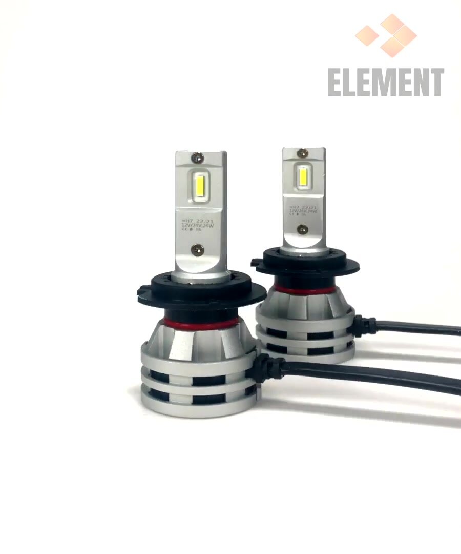 Лампа автомобильная светодиодная NARVA LED H7 12/24V-LED (PX26d) 6500K 24W Range Performance LED (к. уп.2 шт 18033 — фото 1
