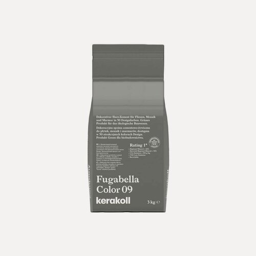 Изображение товара Затирка цементно-полимерная Fugabella Color №09 Kerakoll 3 кг