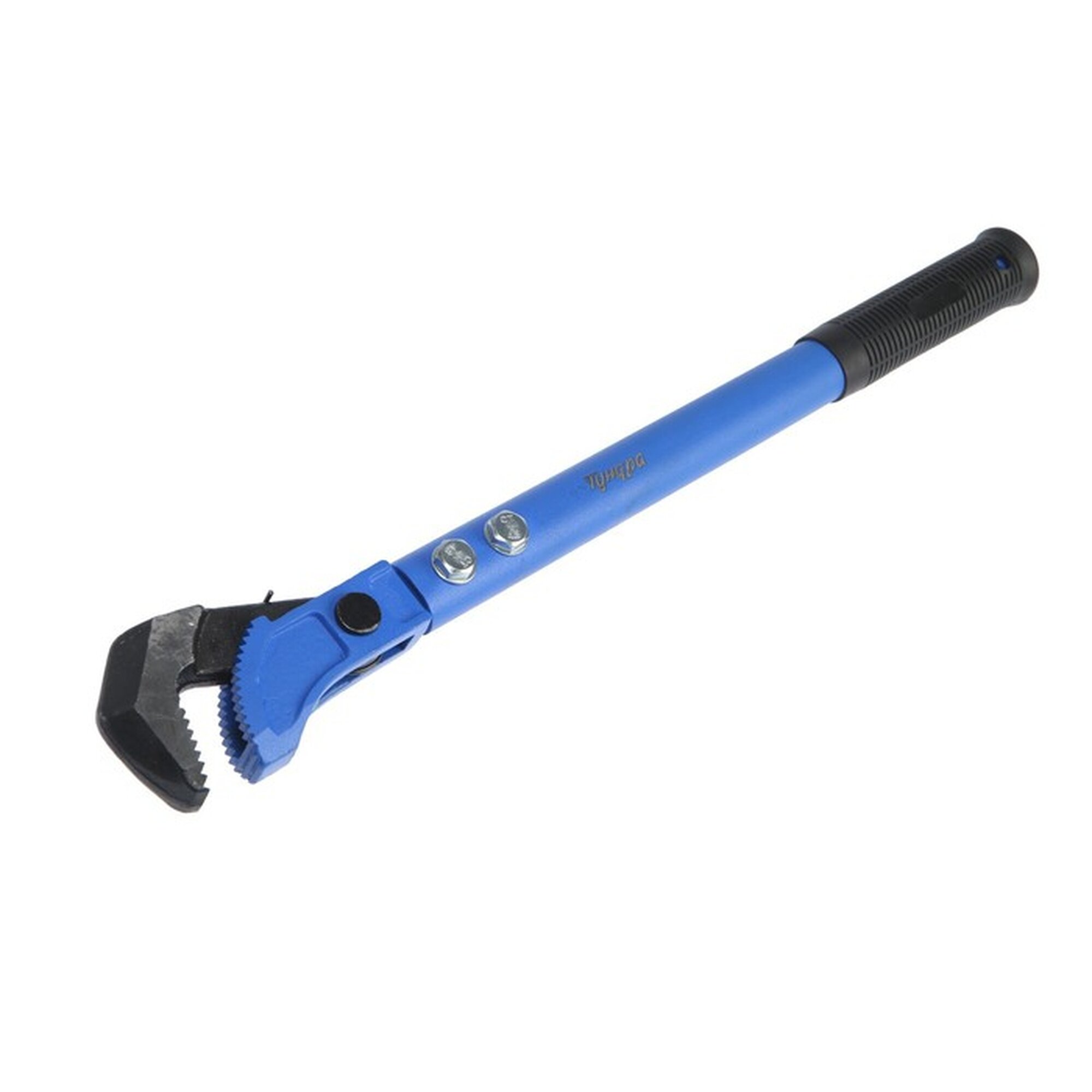 Ключ трубный быстрозажимной тундра раскрытие от 15 до 40 мм 450 мм