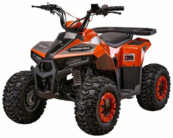 Квадроцикл YACOTA "RAPOSA", 110сс, 7л. с, бензиновый, электростартер, красный