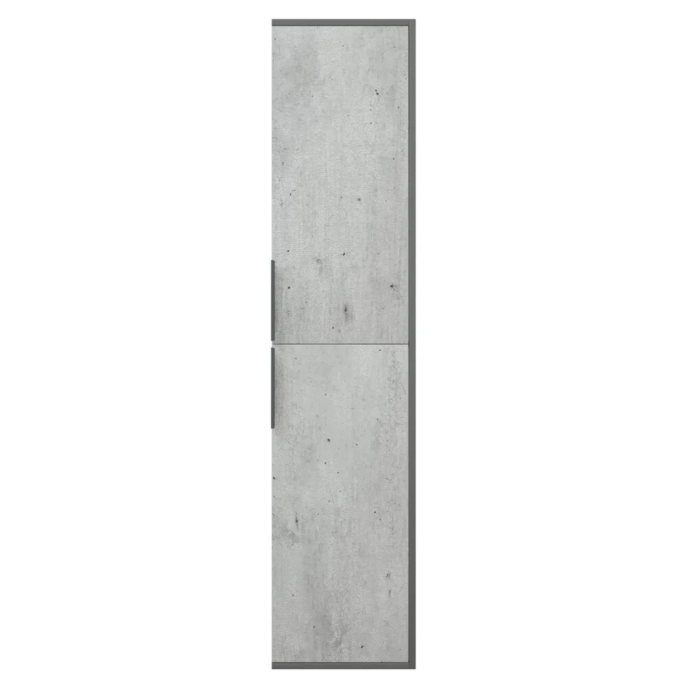 Шкаф-пенал для ванной Corozo Грэмми 35 35 см серый в стиле лофт подвесной