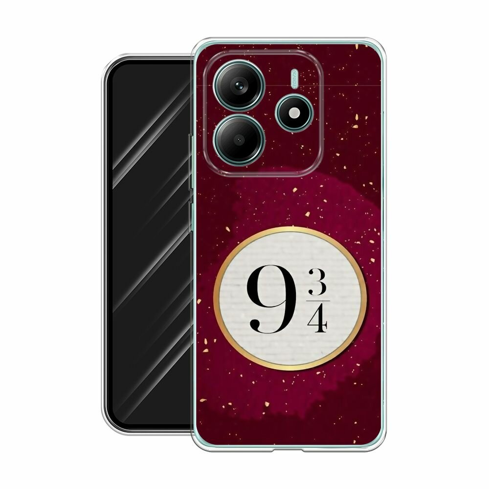 Чехол на Xiaomi Redmi Note 14 4G / Редми Нот 14 4G с принтом 9 и 3/4 — фото 1