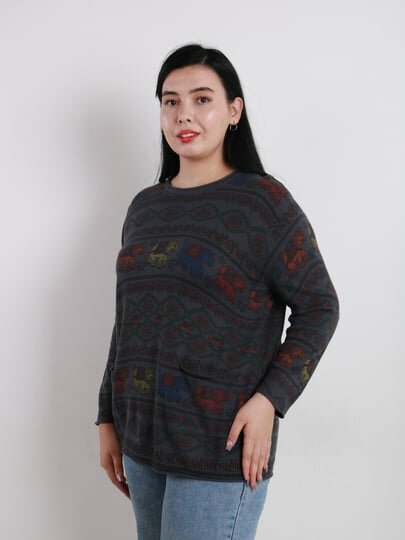 Свитер , размер OneSize, хром — фото 1