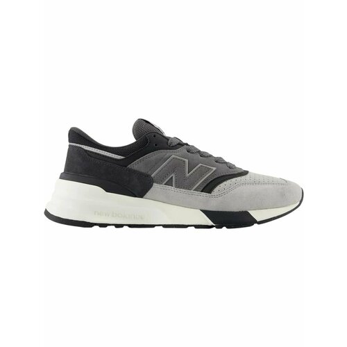 фото Кроссовки new balance 997, полнота f, размер 9,5 us, черный/серый/белый